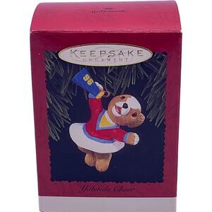 1996 Hallmark Keepsake YULETIDE CHEER Collectible Christmas Ornament in Mint Box